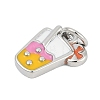 Brass Enamel Charms KK-G522-03P-2