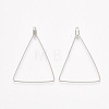 304 Stainless Steel Wire Pendants X-STAS-S103-12-2