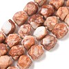 Natural Red Netstone Beads Strands GG-CBAF8A8-A02-01-2