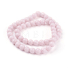 Natural Mashan Jade Beads Strands X-DJAD-8D-02-2