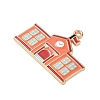 Alloy with Enamel Pendants AL-CBAE84A-02F-02-2