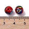 Handmade Millefiori Lampwork Beads LAMP-R003-02A-10-3