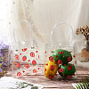 Rectangle Transparent Printed PVC Plastic Gift Tote Bags ABAG-TADJ0002-002D-6