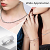 2Pcs 925 Sterling Silver Twister Clasps STER-PH0005-21-5