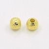 Brass Textured Beads LS-EC247-G-2