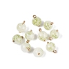 Alloy Glass Pendants GLAA-P080-04G-10-1