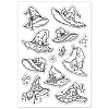 Custom PVC Plastic Clear Stamps DIY-WH0618-0085-8