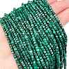 Natural Malachite Beads Strands G-C009-B24-01-2