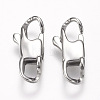 Tarnish Resistant 304 Stainless Steel Lobster Claw Clasps LS-STAS-I082-13P-05-2