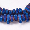 Electroplate Non-magnetic Synthetic Hematite Beads Strands G-P367-H-03-2
