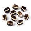Handmade Porcelain Beads PORC-S498-07H-1