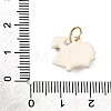 Printed 304 Stainless Steel Charms SA-CBA59B8-02E-G-3