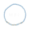 Glass Seed Bead & Natural White Jade Beads Bracelets for Women BJEW-MZ00311-01-2