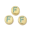Alloy Enamel Beads ENAM-S122-029F-A-RS-1