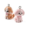 Opaque Resin Pendants RESI-G129-13-2