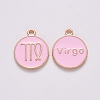 Alloy Enamel Pendants ENAM-S124-01B-09B-1