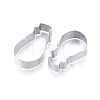 304 Stainless Steel Christmas Cookie Cutters DIY-E012-63-4