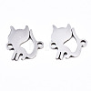 Non-Tarnish 201 Stainless Steel Link Connectors STAS-S110-105P-1