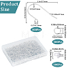 SOFPLATE 300Pcs 304 Stainless Steel Earring Hooks DIY-SP0001-05-2