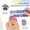 48G 12 Colors Glass Hotfix Rhinestone DIY-TA0004-53-5