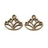 Tibetan Style Alloy Charms TIBE-Q075-50AB-LF-1