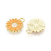 Alloy Enamel Charms FIND-H035-01A-LG-2