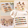 4-Tier Wood Action Figure Storage Display Risers ODIS-WH0038-306A-5