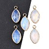 Opalite Faceted Pendants G-G193-01G-04-1