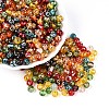 Picasso Baking Paint Glass Seed Beads SEED-N007-38A-02-1