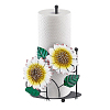 Iron Desktop Tissue Storage Holder AJEW-WH0709-274-1
