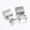 304 Stainless Steel Snap Lock Clasps STAS-F131-31P-2