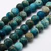 Natural Apatite Beads Strands G-K193-10mm-12-1