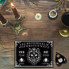 Printed Wood Pendulum Dowsing Divination Board Set DJEW-WH0324-075-6
