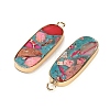 Dyed Synthetic Imperial Jasper Pendants GG-CBAA20A-05G-03-2