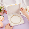 Square PU Leather Pearl Necklace Box LBOX-WH0002-06B-3