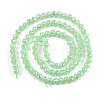 Electroplate Glass Beads Strands EGLA-B013-01A-AB02-2