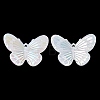 Acrylic Imitation Shell Pendants OACR-P039-05A-1