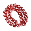 Glass Enamel Beads GLAA-Q125-01A-2