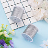 2 Rolls Round PET Metallic Thread MCOR-TADJ0001-01C-02-5