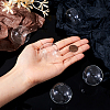 Handmade Two Holes Blown Glass Globe Beads BLOW-TA0001-02B-4