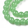 Imitation Jade Glass Beads Strands GLAA-T032-J6mm-02-3