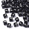 Opaque Acrylic Beads X-SACR-N002-01F-1