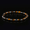 Natural Yellow Tiger Eye Beads Stretch Bracelet for Men IN5542-1
