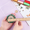 Brass Rhinestone Applique DIY-FG0009-88B-3