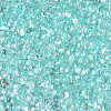 Transparent Electroplate Glass Beads EGLA-Q138-01F-3