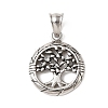 304 Stainless Steel Pendants STAS-F363-08C-AS-1