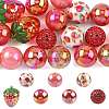 DIY Acrylic and Pave Disco Ball Beads Findings Kits DIY-FS0010-56B-1