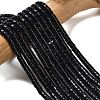 Synthetic Blue Goldstone Beads Strands G-P608-A02-01-1