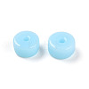 Opaque Solid Color Glass Beads X1-GLAA-N007-6x3mm-A06-2