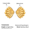 304 Stainless Steel Stud Earrings for Women XO6251-6